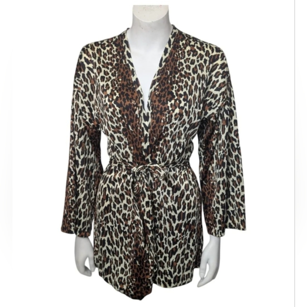 Vintage Cole of California LEOPARD Robe